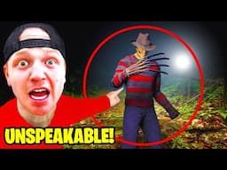 6 YouTubers Who CAUGHT FREDDY KRUEGER On CAMERA! (Unspeakable, UnspeakableStudios)