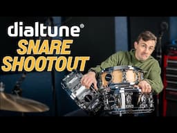 Dialtune Snare Shootout - Maple vs Brass vs Aluminum