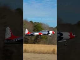 T-33 Shooting Star Takeoff #aviation #rc #rcplane