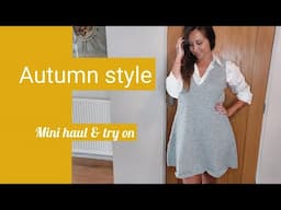 Fall style 🍂 | Mini try on haul