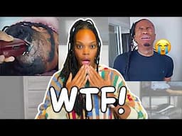 Crazy woman cuts off boyfriend's Locs while he SLEEPS! You won't believe what he does next!