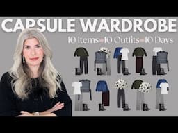 10 Outfits, 10 Days - A Minimalist Capsule Wardrobe Challenge