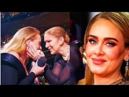 ADELE REACTION seeing Céline Dion in the audience - Full video #Adele #CELINE #CelineDion