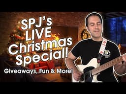 Sean's Christmas Livestream - Who Will Win a NEW GUITAR?!?