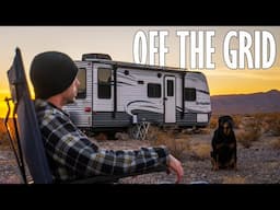 Living Off-Grid Far Out in the Desert