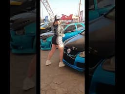 Janeth manda saludos a Tuning Car #tuninggirls #chicastuning #tuningcar #modifiedcars