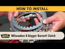 Milwaukee 8 Bagger Clutch Installation | Weekend Wrenching