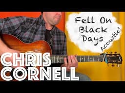 Guitar Lesson: Play "Fell On Black Days" solo acoustic!