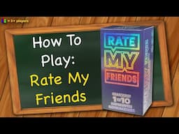 How to play Rate My Friends