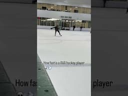 How Fast is An EX AAA hockey Player?