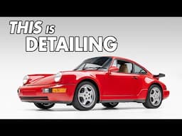 Thrashed Porsche 964 Turbo REBORN: Laser + Dry Ice Cleaning & Paint Revival