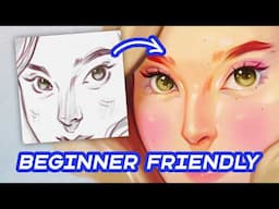 How to Paint Eyes Like a Pro ✦  Easy Step-by-Step Beginner Tutorial in Clip Studio Paint!