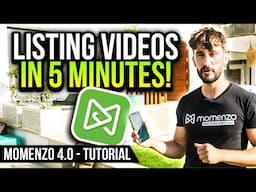 Create Modern Listing Videos in 5 Minutes – Momenzo 4.0 Tutorial