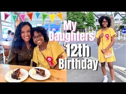 MY DAUGHTERS 12th BIRTHDAY 🎂🎈DAY IN THE LIFE OF A SINGLE MUM VLOG MOM OF 2 | Layonie Jae