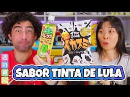 BATATINHA TINTA DE LULA  e REFRIGERANTE DE MELÃO COM PUDIM - Japão Nosso De Cada Dia