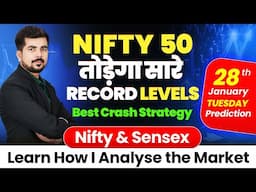 Nifty 50 Prediction and Sensex Bank Nifty Analysis for | 28 Jan 2025 | Tomorrow Strategy