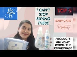 Top 5 Baby Care Products | The Moms Co Repurchase | The Shubhi Tips!!