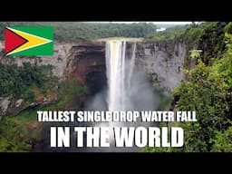 The Largest Single Drop Waterfall in the World - Kaieteur Falls, Guyana