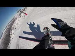 POV: Snowboarding 3 Mountains in one DAY! PARK & NIGHT RIDING!