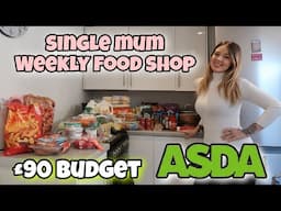 WEEKLY FOOD SHOP HAUL AS A SINGLE MUM #12