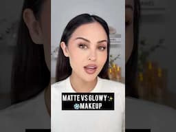 Matte Vs Glowy Makeup l Christen Dominique