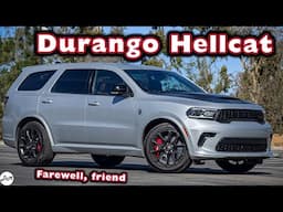 Ode to the Durango SRT Hellcat – POV Quick Drive (2025 Dodge Durango SRT Hellcat Last Call)