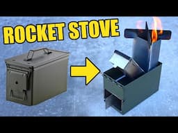 Building the Best Portable Rocket Stove: Welding Project