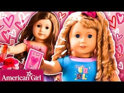 Cute Valentine Cards & Crafts | Courtney's Corner| Doll DIY |American Girl