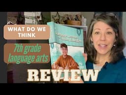 7th grade Masterbooks Language Arts honest review (homeschool middle school) #howtohomeschool ￼