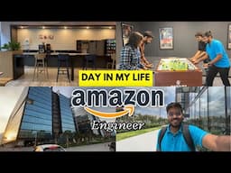 A DAY in the LIFE of a AMAZON Engineer | Exploring new ROME office Bangalore | VLOG