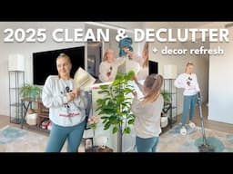 CLEANING & DECLUTTERING MY APARTMENT 🫧🧺 deep cleaning, reorganizing, decor refresh, new furniture