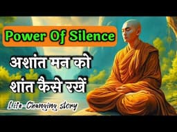 ख़ामोशी एक जवाब ! Power of silence 🤫 ! Buddha story in Hindi !  We Buddhist