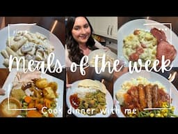 MEALS OF THE WEEK - Realistic, Simple, Tasty, Family Meals 2025 🤍 UK