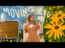 vintage furniture and decor hunting 🌻🖼️ moving vlog #3