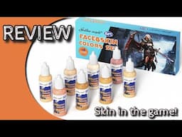 Face & Skin Colour Set - Paints for miniatures by Golden Maple - Review