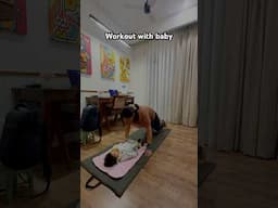 Want detailed video “workout with baby”? #minivlog