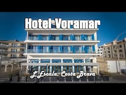 Full tour of Hotel Voramar in L'Escala, Costa Brava, Spain.