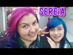 Cabelo Colorido Sereia (Mechas, Pintei, Arco-íris, Unicórinio)