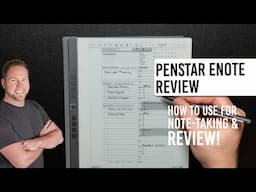 Penstar E-ink Tablet Review | Digital Note-taking