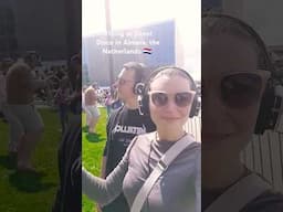 Silent Disco at Almere Festival in the Netherlands #netherlands