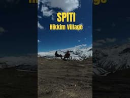 Hikkim Village in Spiti valley #hikkim #spiti