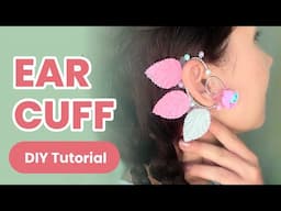 DIY Jewellery Ear Cuff. Cute and Pretty Idea for Girls