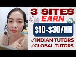 BEST Tutoring Sites in 2025! Earn Up To 💰 💵 🤑$30/HR!