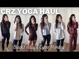 CRZ YOGA BLACK FRIDAY & CYBER MONDAY DEALS | cozy fall try on haul!