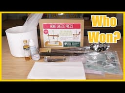 Cheesemaking Kit Giveaway Announcement!  Who's the Lucky Winners?