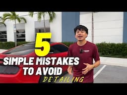 5 Car Detailing Mistakes That Will Get You FIRED - Detailing Beyond Limits