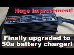 I got called out!!  It is time for an upgrade.  My new Ardroit 50A LiFePO4 Battery Charger Review