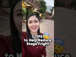 3 Tips to Help Reduce Stage Fright 😰