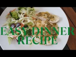 Easy Dinner Recipe| Chicken Breast with Butter and Caper sauce