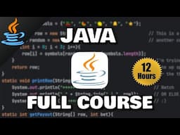 Java Full Course for free ☕ (2025)